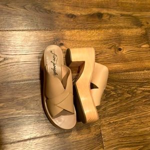 Free People NWT Kora Platform Clog Size 41